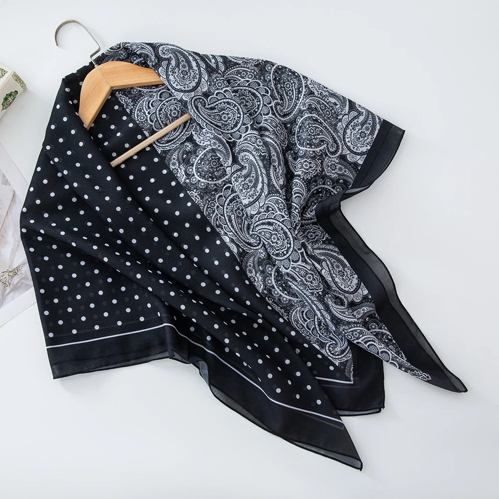 Premium Bawal Floral Hijab