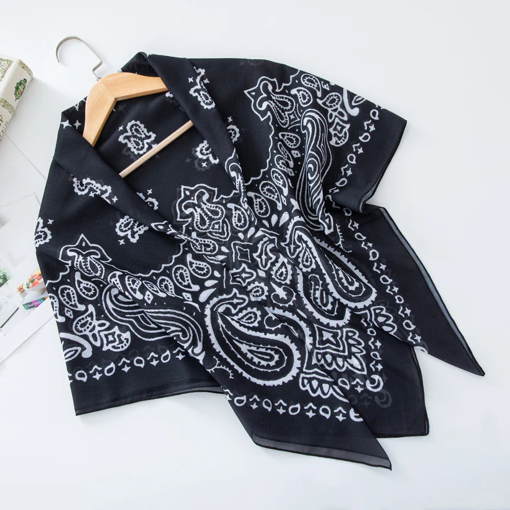 Premium Bawal Floral Hijab
